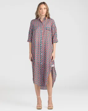 Amari Shirt Dress - Alba