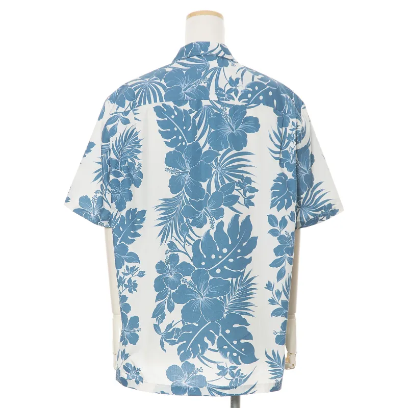 Blue Hibiscus Hawaiian Shirt | Blue