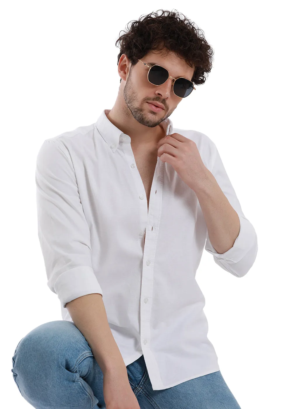 Breeze White Oxford Shirt