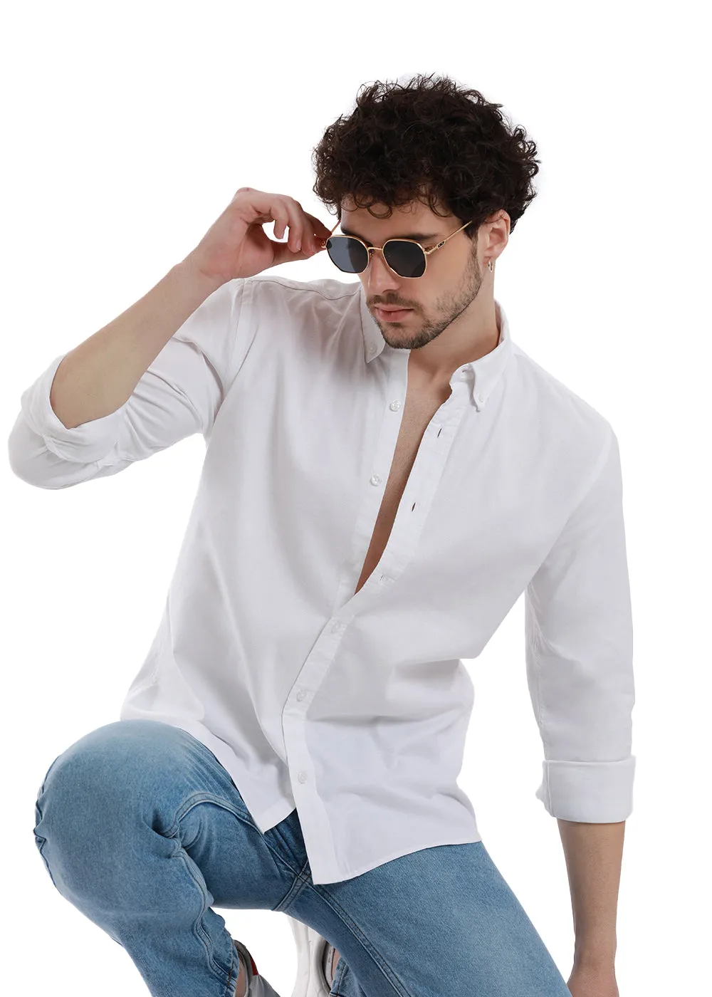 Breeze White Oxford Shirt