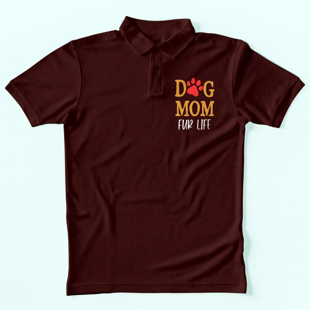 Dog Mom Polo T-Shirt