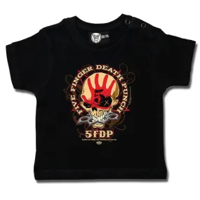 Five Finger Death Punch Baby T-Shirt - Knucklehead