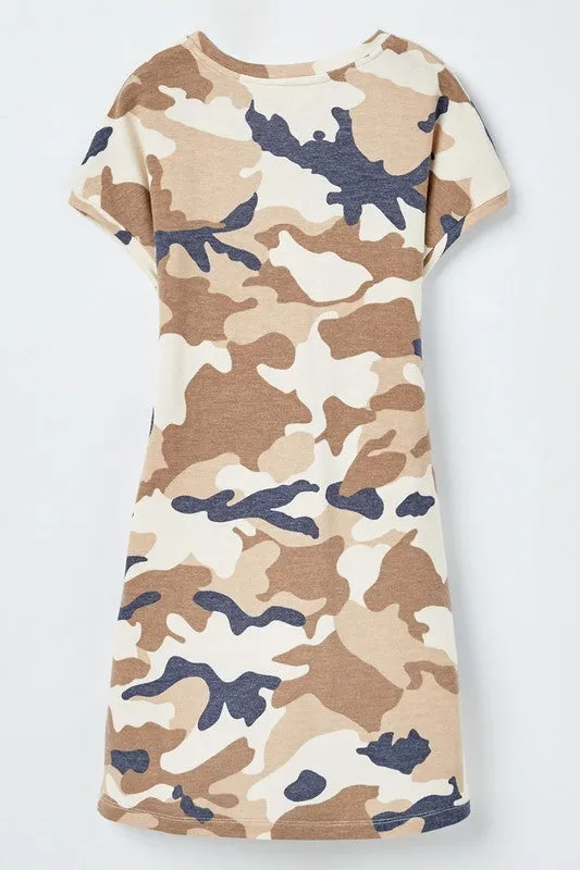 GIRLS Liza Camo Dress