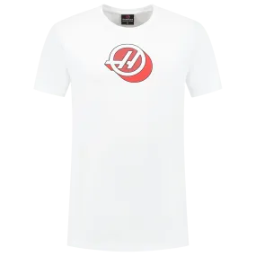 Haas Racing F1 3D Roundel T-Shirt - White