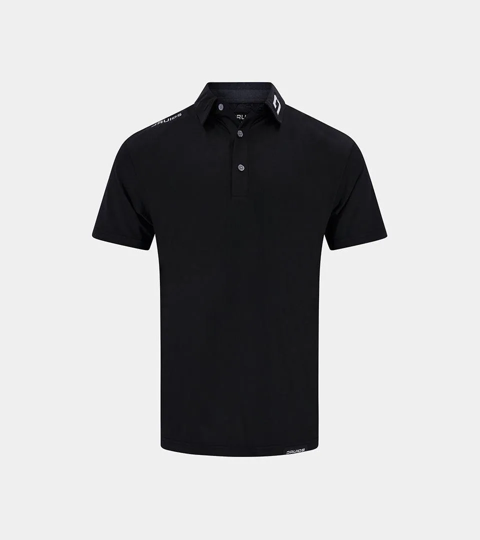 KIDS PERFORMANCE POLO BLACK