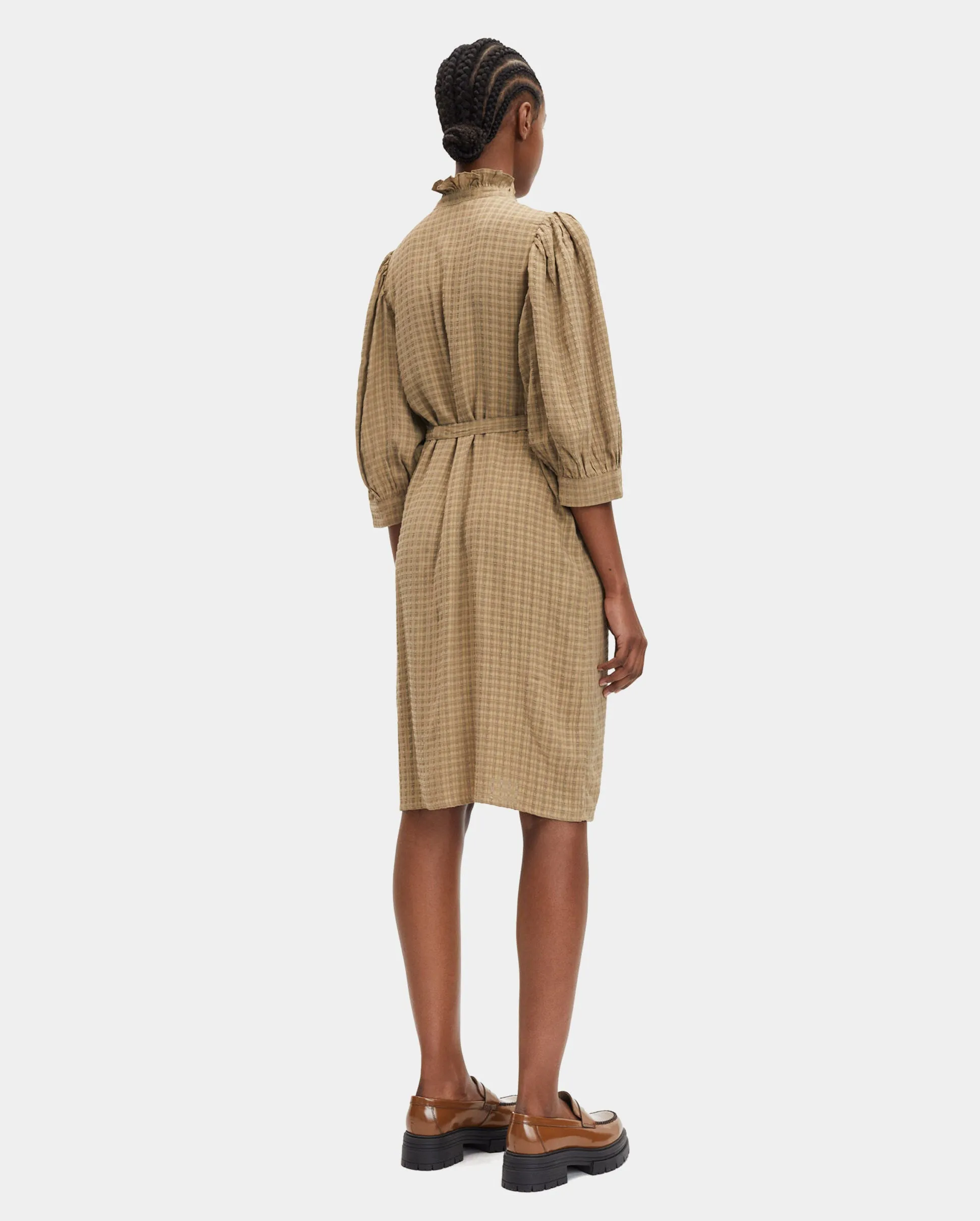 MEJSI SHIRT DRESS / ELMWOOD