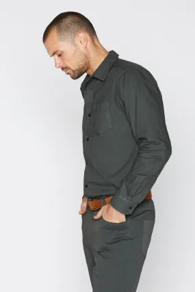 Men's Cotton Button Up Shirt