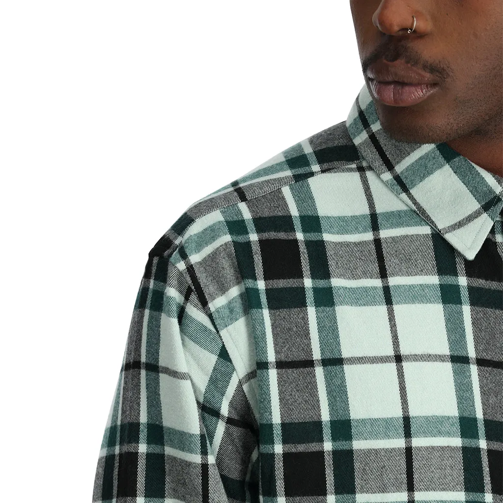 Mens Elevation Flannel - Wintergreen