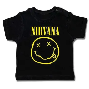 Nirvana Baby T-Shirt - Smiley Face