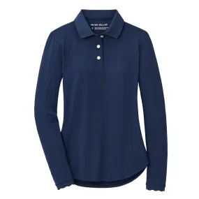 Peter Millar Opal Long Sleeve Stretch Jersey Polo