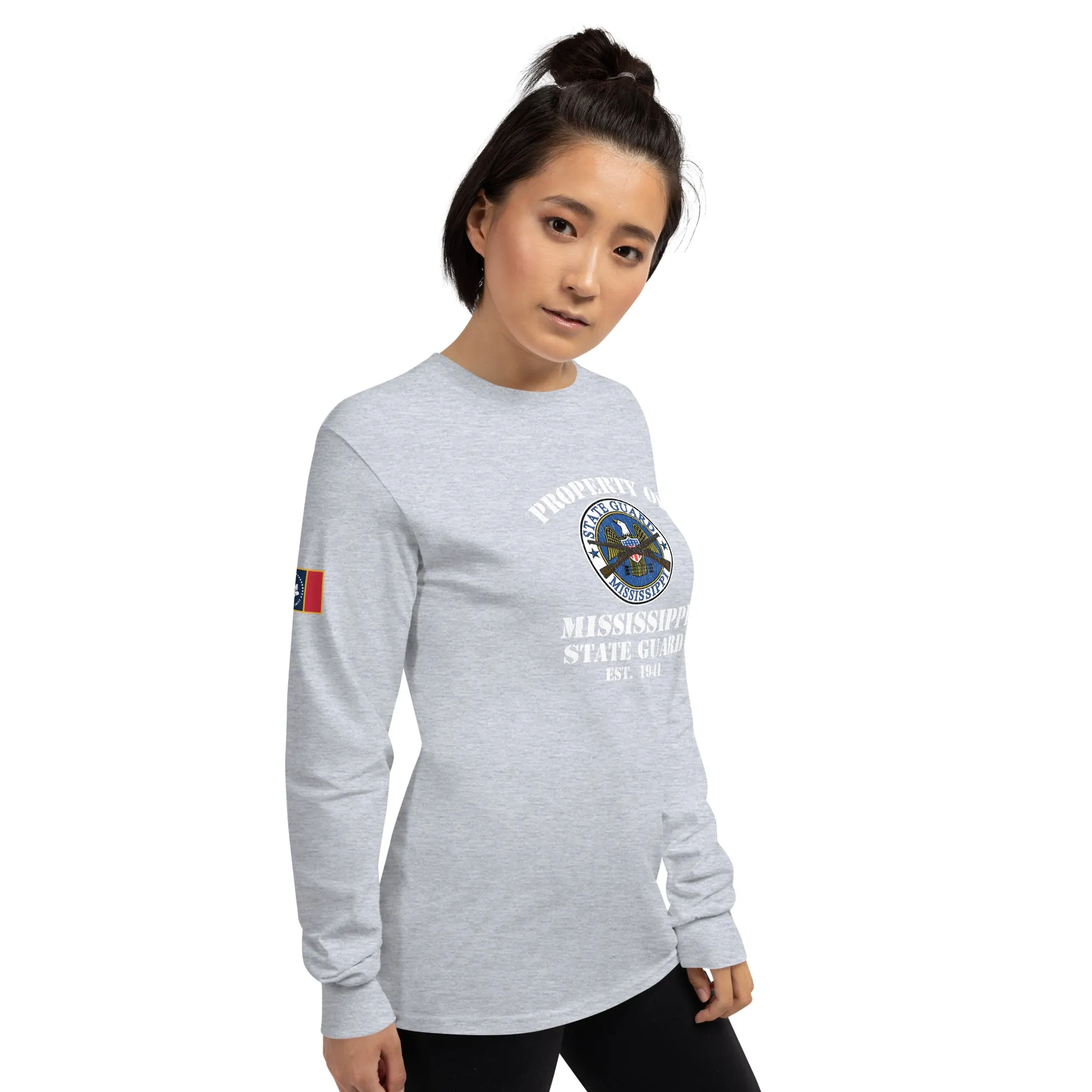 "Property of the MIssissippi State Guard" Long Sleeve T-Shirt