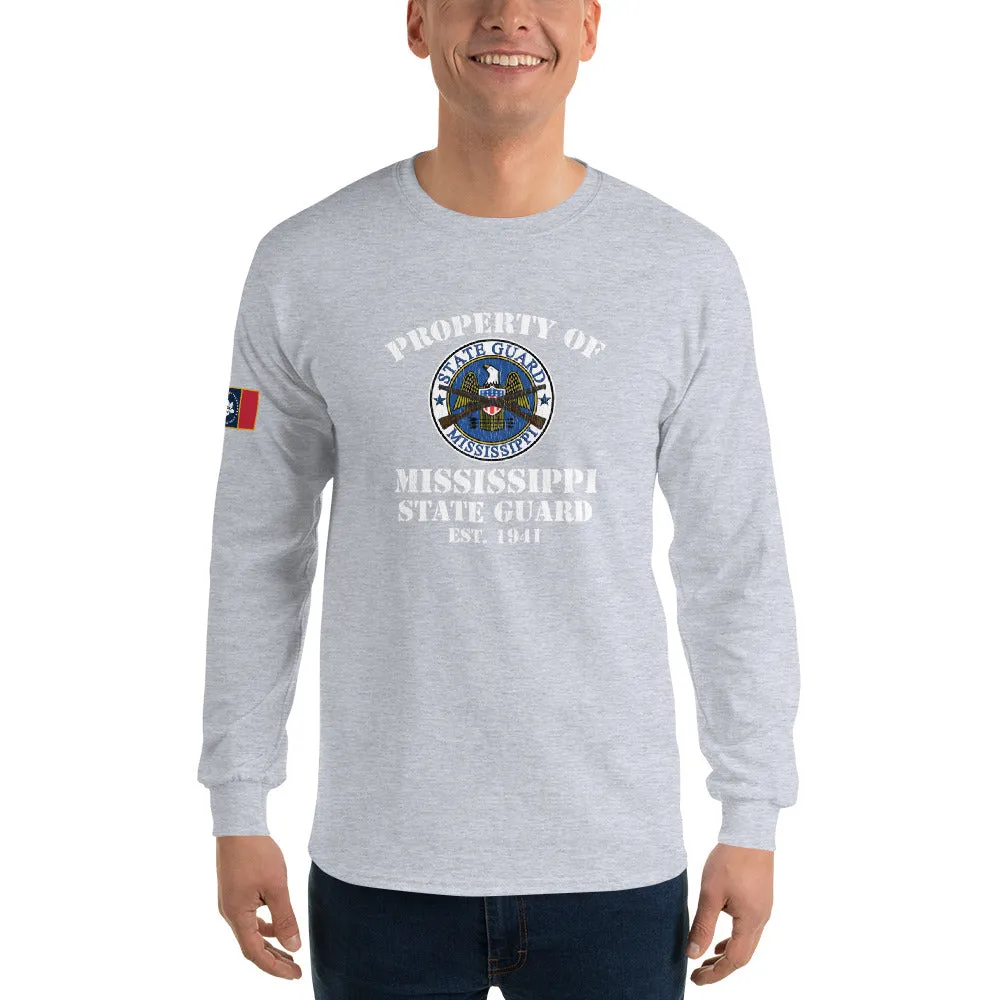 "Property of the MIssissippi State Guard" Long Sleeve T-Shirt