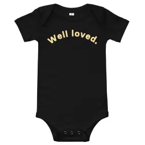 "Well loved" onesie