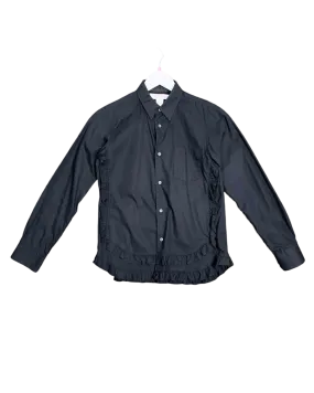 Size L | Comme des Garçons Black Ruffle Shirt