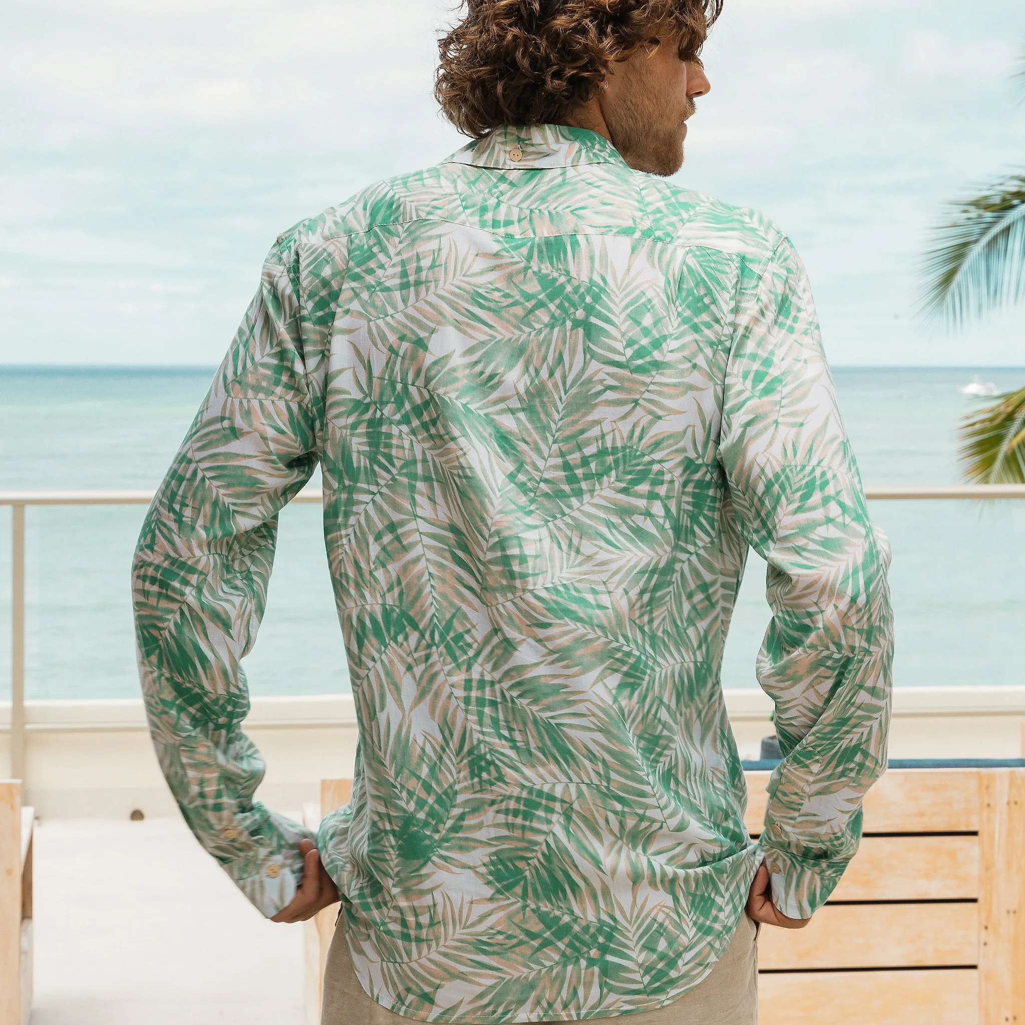 The Breezy Tropics - Long Sleeve Shirt