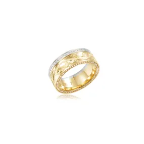 Two-Tone Mauna Kea Ring