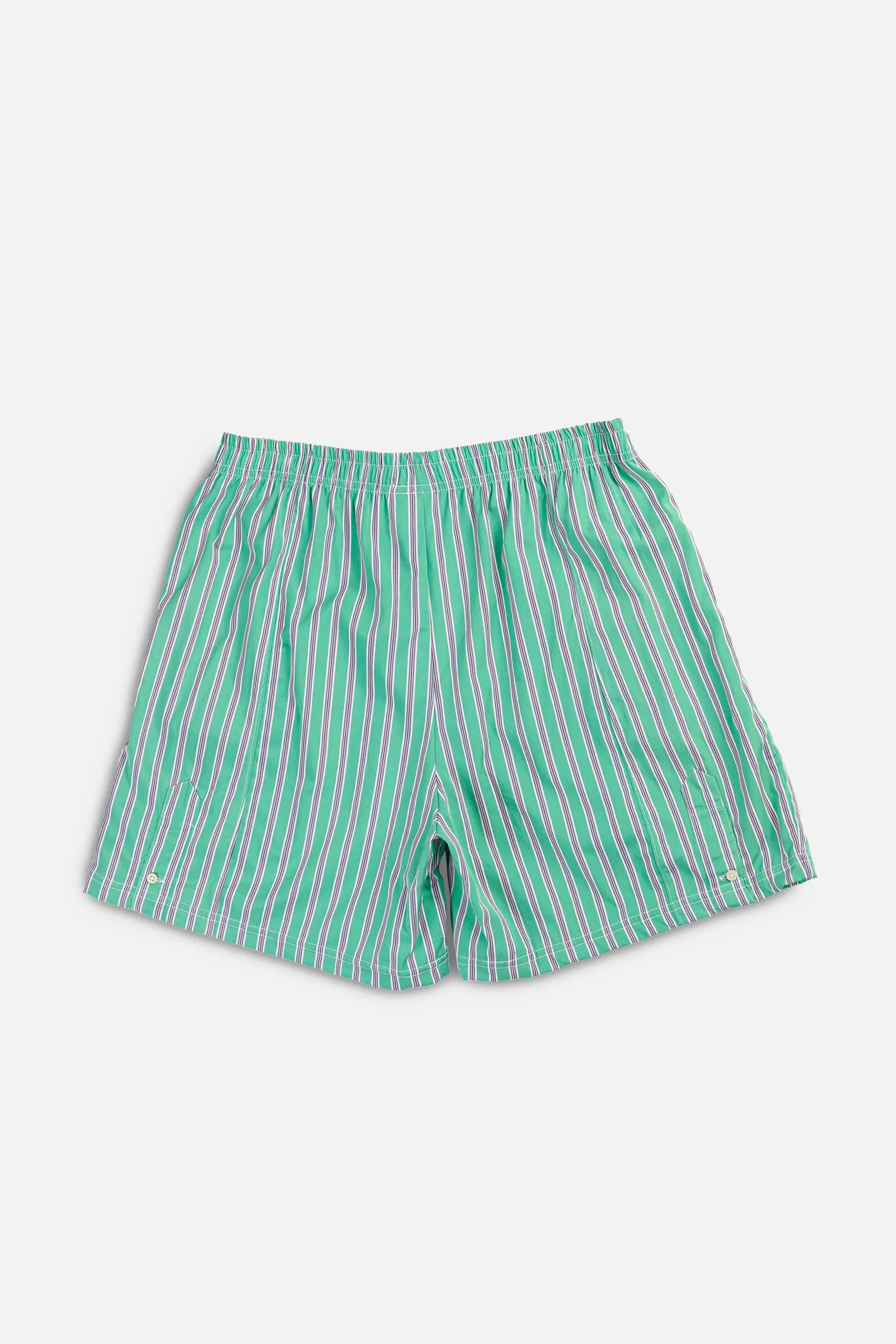 Unisex Rework Oxford Boxer Shorts - L