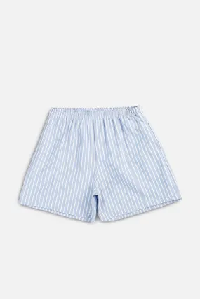 Unisex Rework Oxford Boxer Shorts - M