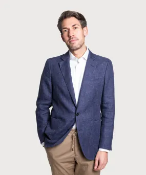 Unstructured Hopsack Jacket